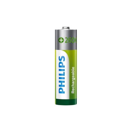 Philips R6B2A260/10 - 2 kom Polnilna baterija AA MULTILIFE NiMH/1,2V/2600 mAh