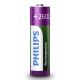 Philips R6B2A260/10 - 2 kom Polnilna baterija AA MULTILIFE NiMH/1,2V/2600 mAh