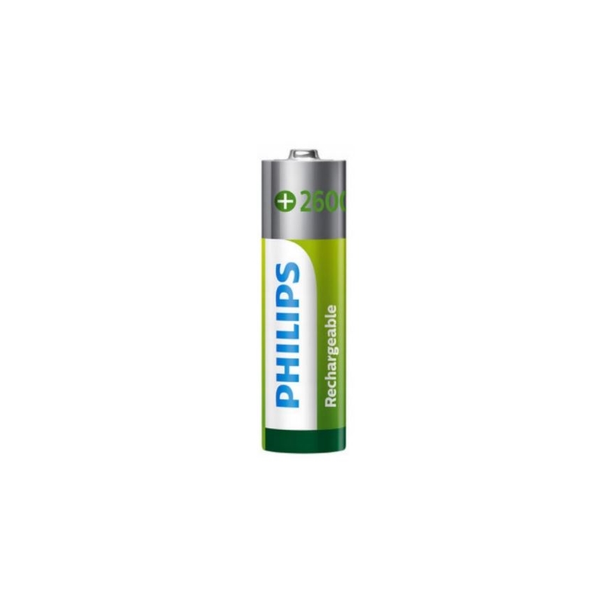 Philips R6B4B260/10 - 4 kom Polnilna baterija AA MULTILIFE NiMH/1,2V/2600 mAh