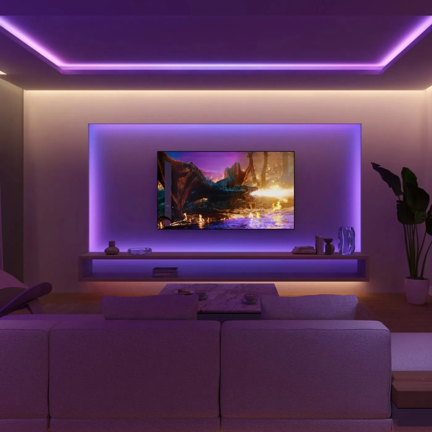 Philips - Razširitveni komplet za zatemljiv LED RGBW trak Hue FLUX 2m LED/19,5W/24V 2200-6500K