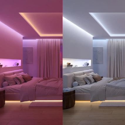 Philips - Razširitveni komplet za zatemljiv LED RGBW trak Hue FLUX 2m LED/19,5W/24V 2200-6500K