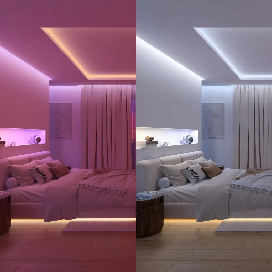 Philips - Razširitveni komplet za zatemljiv LED RGBW trak Hue FLUX 2m LED/19,5W/24V 2200-6500K