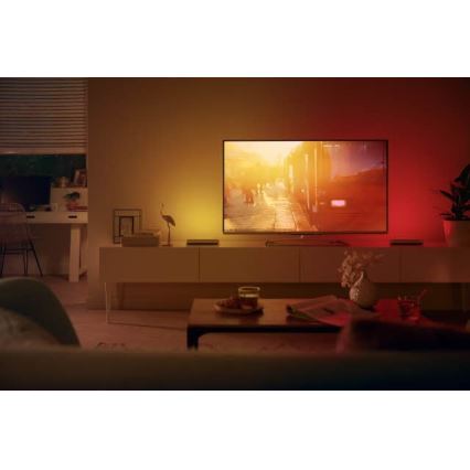 Philips 78203/31/E7 - LED RGB Zatemnitvena namizna svetilka HUE WHITE AND COLOR AMBIANCE LED/6W/230V