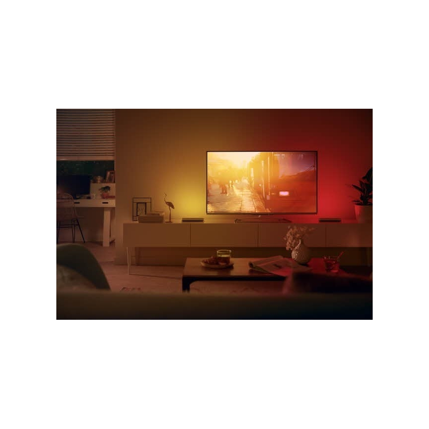 Philips 78203/31/E7 - LED RGB Zatemnitvena namizna svetilka HUE WHITE AND COLOR AMBIANCE LED/6W/230V