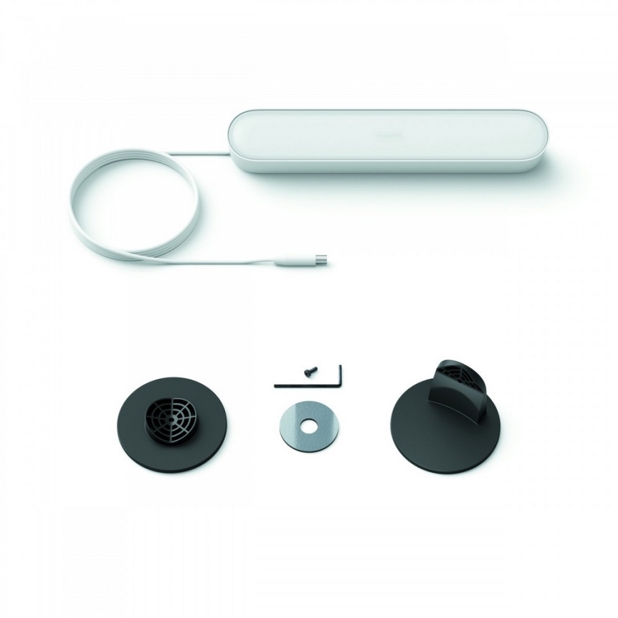 Philips 78203/31/E7 - LED RGB Zatemnitvena namizna svetilka HUE WHITE AND COLOR AMBIANCE LED/6W/230V