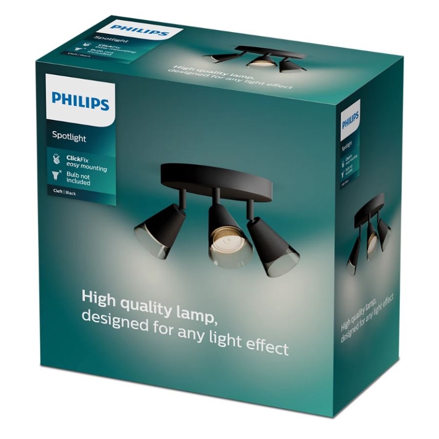 Philips - Reflektor CLEFT 3xGU10/5W/230V