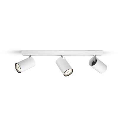 Philips - Reflektor KOSIPO 3xGU10/5,5W/230V bela
