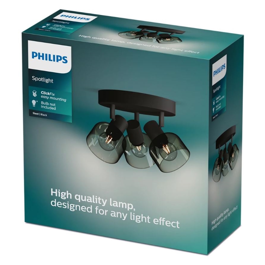 Philips - Reflektor SLEET 3xE14/25W/230V
