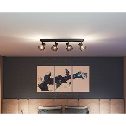 Philips - Reflektor SLEET 4xE14/25W/230V