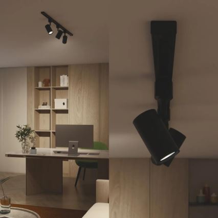 Philips - Reflektor za tirni sistem EASYLINK 3xGU10/7W/230V 1m črna