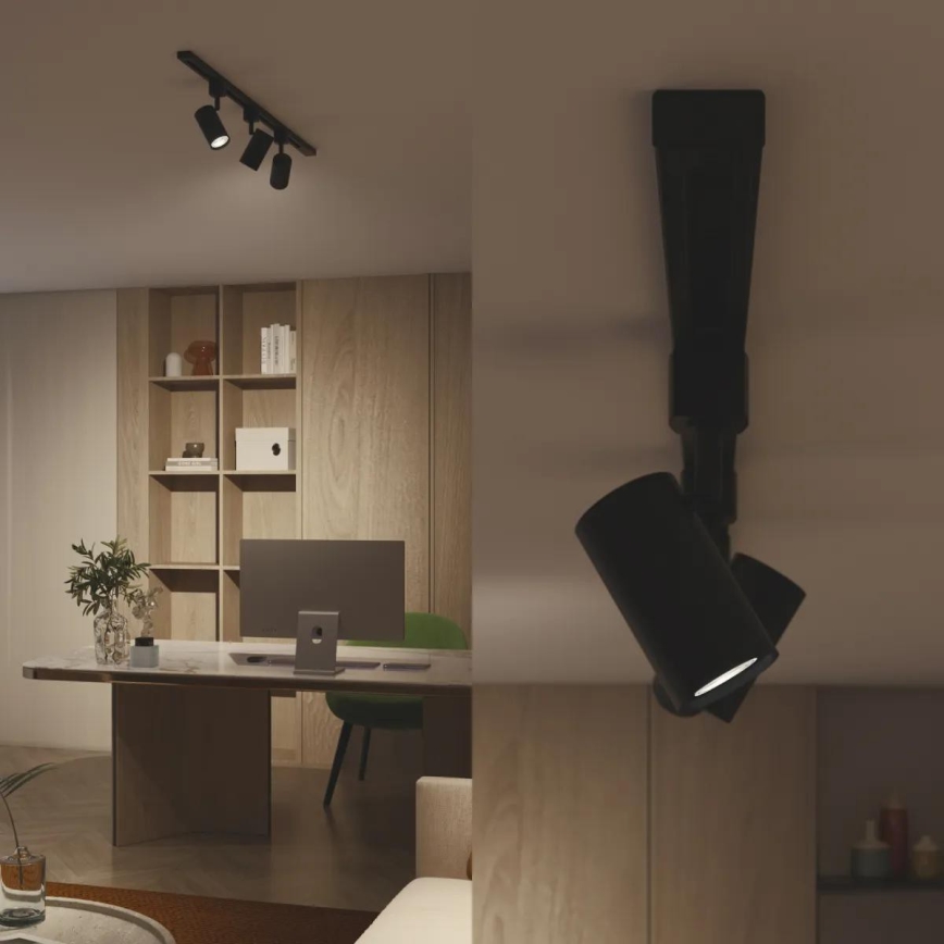 Philips - Reflektor za tirni sistem EASYLINK 3xGU10/7W/230V 1m črna