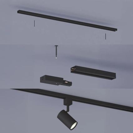 Philips - Reflektor za tirni sistem EASYLINK 3xGU10/7W/230V 1m črna