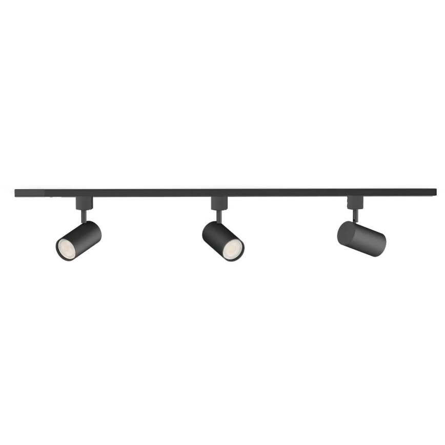 Philips - Reflektor za tirni sistem EASYLINK 3xGU10/7W/230V 1m črna