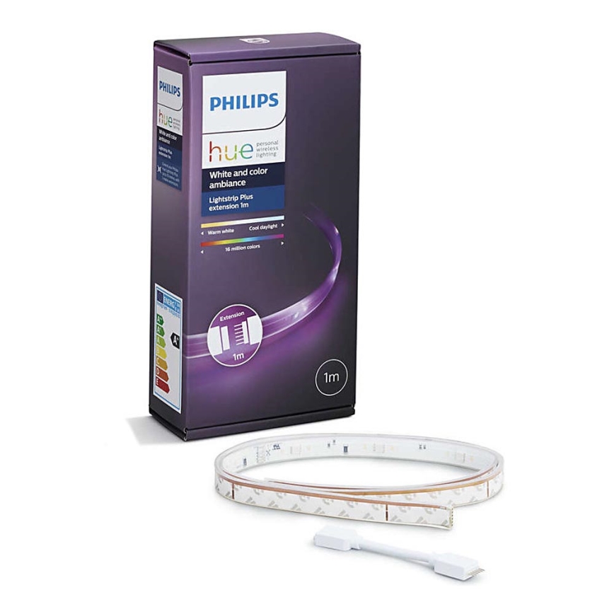 Philips - RGB LED Zatemnitveni trak Hue LIGHTSTRIP dodatek 1m