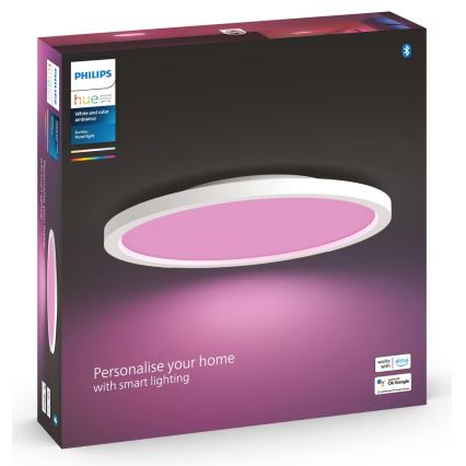 Philips - RGBW Stropna svetilka z možnostjo zatemnitve Hue SURIMU LED/40W/230V