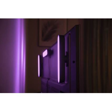 Philips 78202/30/E7 - KOMPLET 2x LED RGB Zatemnitvena namizna svetilka HUE WHITE AND COLOR AMBIANCE LED/6W/230V
