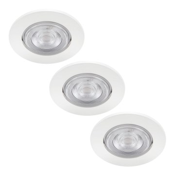 Philips - SET 3x LED Vgradna svetilka LED/4,5W/230V 2700K