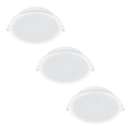 Philips - SET 3x LED Vgradna svetilka LED/5,5W/230V