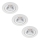 Philips - SET 3x LED Zatemnitvena vgradna svetilka LED/5,5W/230V 2700K