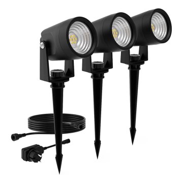 Philips - SET 3x LED Zunanja svetilka GARDENLINK REUEL LED/1,5W/230V 2700K IP44