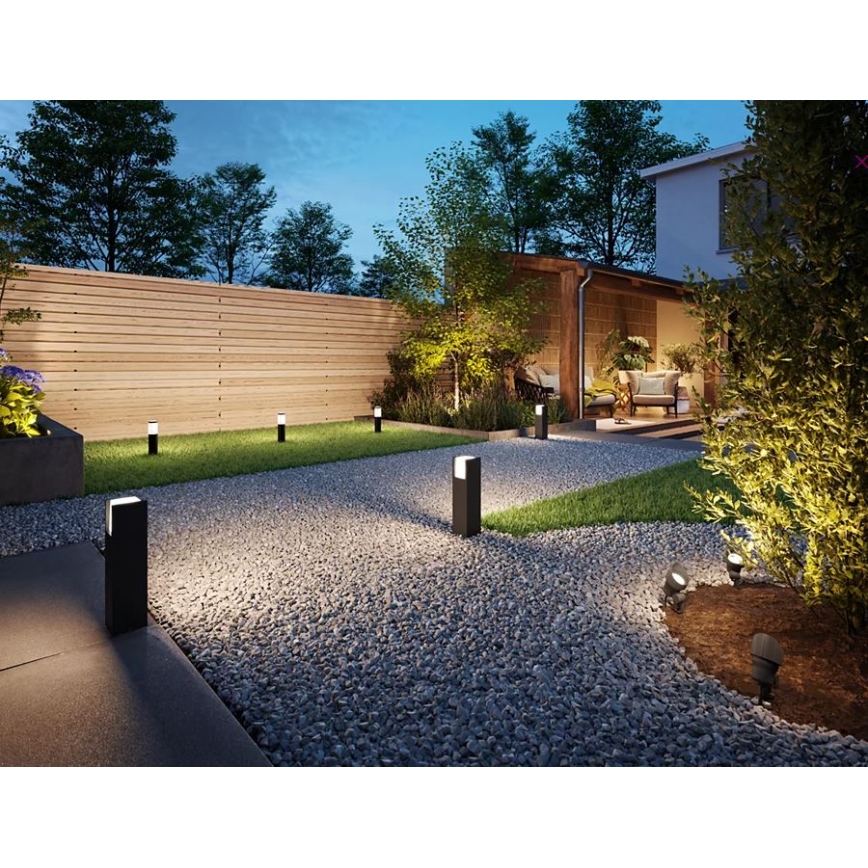 Philips - SET 3x LED Zunanja svetilka GARDENLINK LED/24W/230V 2700K IP44