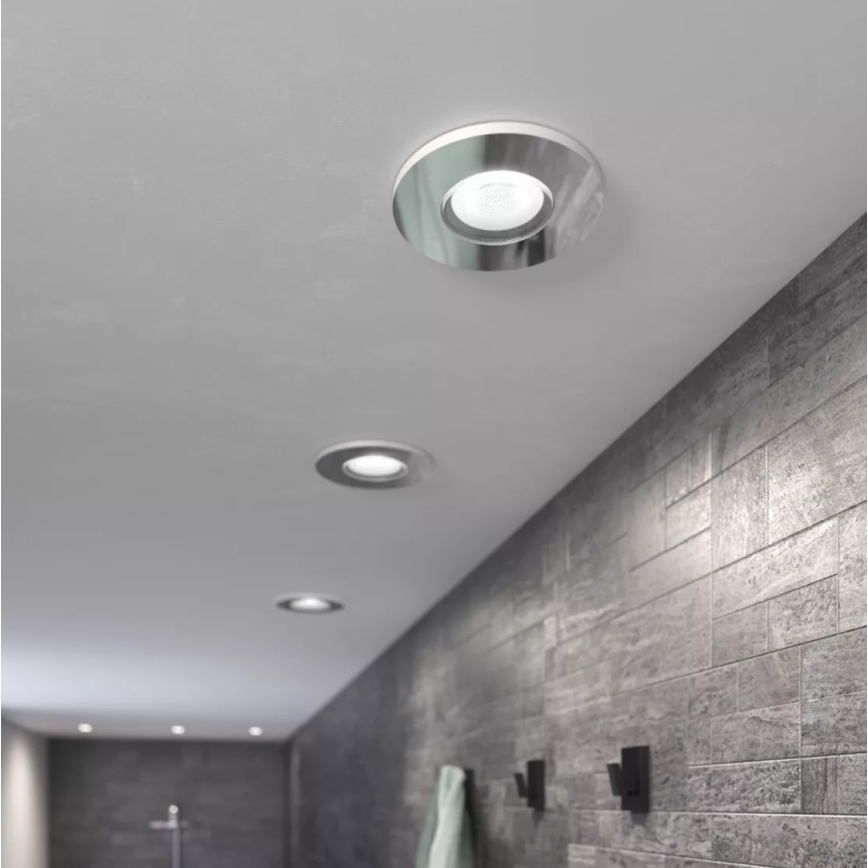 Philips - SET 3x LED Zatemnitvena kopalniška vgradna svetilka Hue ADORE BATHROOM 1xGU10/4,2W/230V 2200-6500K IP44