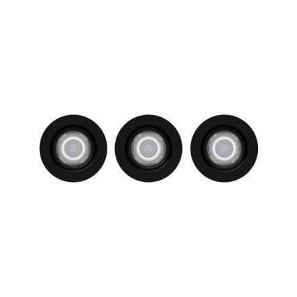 Philips - SET 3xLED Zatemnitvena vgradna svetilka IMPALA Warm Glow LED/6W/230V 2200-2700K