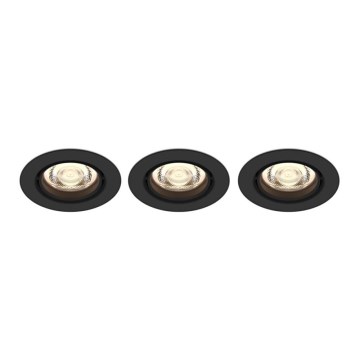 Philips - SET 3xLED Zatemnitvena vgradna svetilka IMPALA Warm Glow LED/6W/230V 2200-2700K