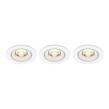 Philips -SET 3xLED Zatemnitvena vgradna svetilka IMPALA Warm Glow LED/6W/230V