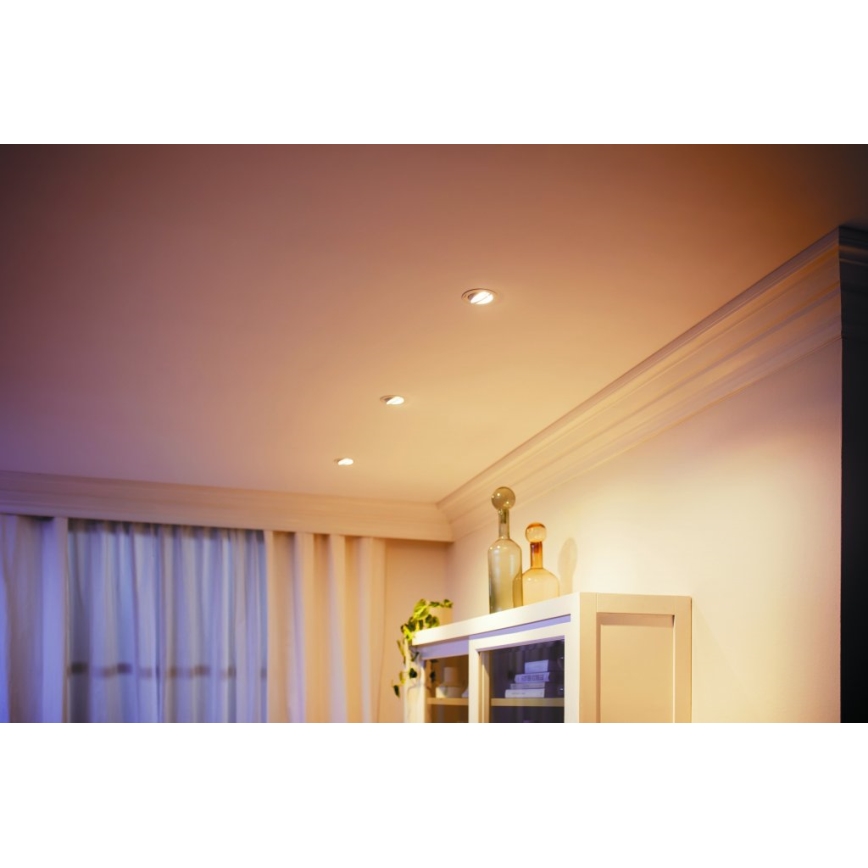 Philips -SET 3xLED Zatemnitvena vgradna svetilka IMPALA Warm Glow LED/6W/230V
