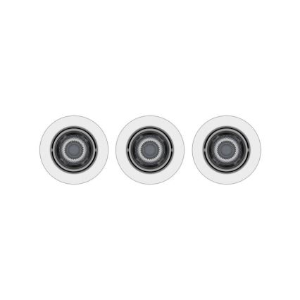 Philips -SET 3xLED Zatemnitvena vgradna svetilka IMPALA Warm Glow LED/6W/230V