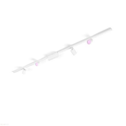 Philips  - SET 4xLED RGB Zatemnitveni reflektor za tračni sistem Hue PERIFO LED RGB/20,8W/230V 2000-6500K