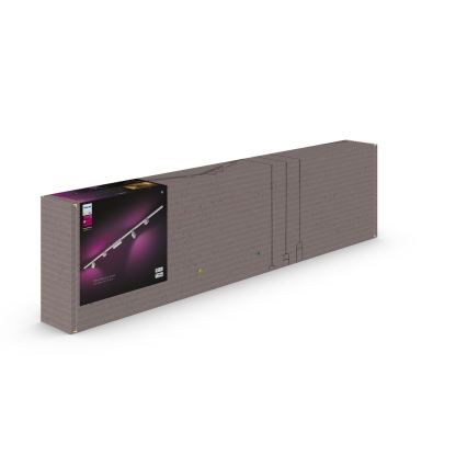 Philips  - SET 4xLED RGB Zatemnitveni reflektor za tračni sistem Hue PERIFO LED RGB/20,8W/230V 2000-6500K