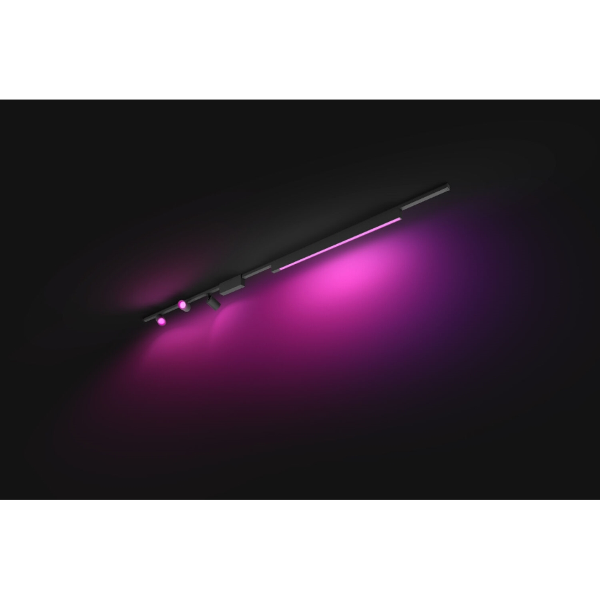 Philips - SET 4x LED RGB Zatemnitvena svetilka za tračni sistem Hue PERIFO LED RGB/44,6W/230V 2000-6500K