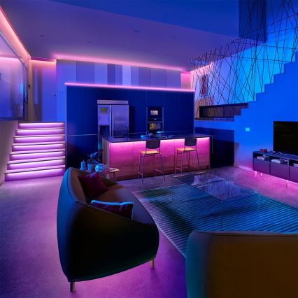 Philips - SMART STRIP 5m zatemljiv RGB LED trak LED/7W/230V 2200-6500K Wi-Fi
