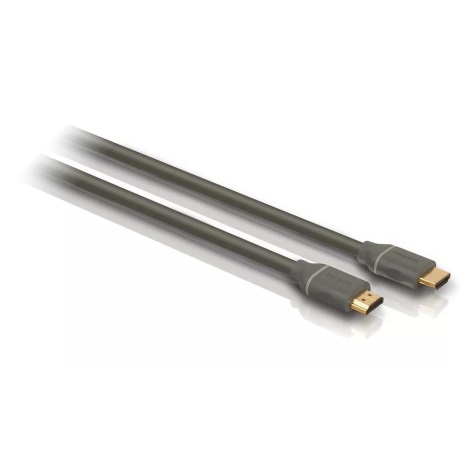 Philips SWV4432S/10 - HDMI kabel z Ethernetom, HDMI 1.4 A priključek 1,5 m siva
