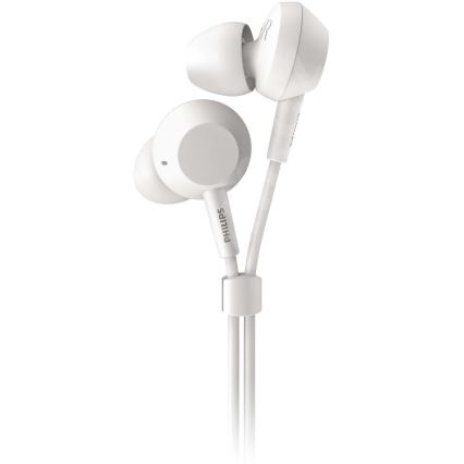 Philips TAE4105WT/00 - Slušalke z mikrofonom JACK 3,5 mm bela