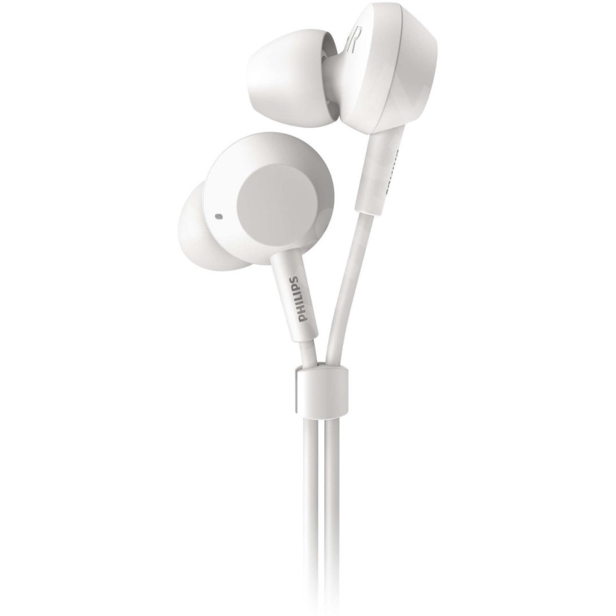 Philips TAE4105WT/00 - Slušalke z mikrofonom JACK 3,5 mm bela