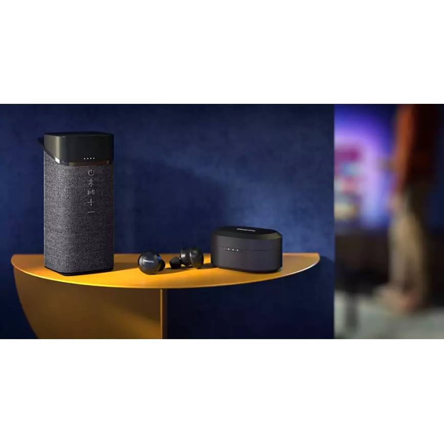 Philips TAT8505BK/00 - Brezžične slušalke IPX4 črna