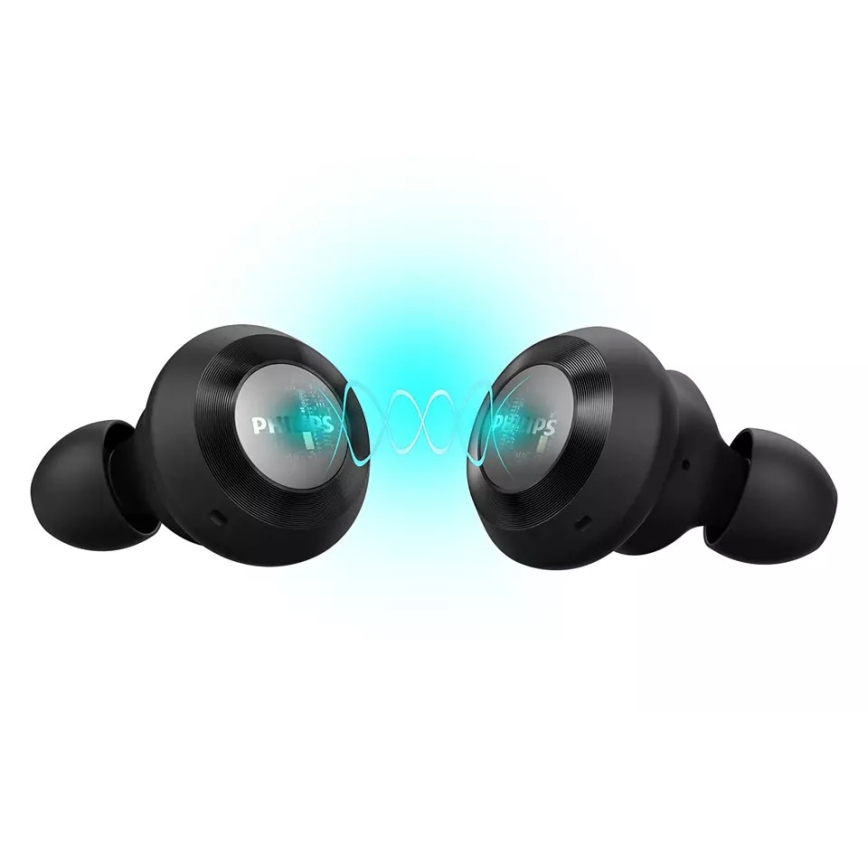 Philips TAT8505BK/00 - Brezžične slušalke IPX4 črna