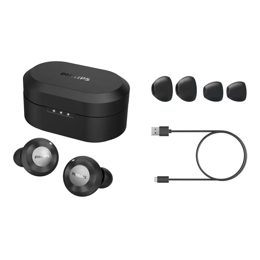 Philips TAT8505BK/00 - Brezžične slušalke IPX4 črna