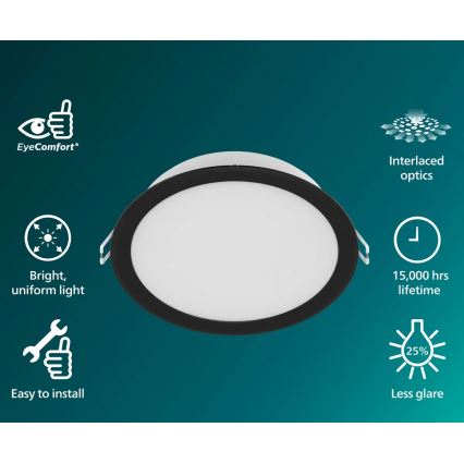Philips - vgradna stropna LED svetilka MESON LED/16,5W/230V 3000K