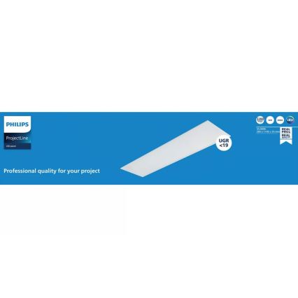 Philips - Vgradni stropni LED panel PROJECTLINE LED/36W/230V 4000K 119x29,5 cm