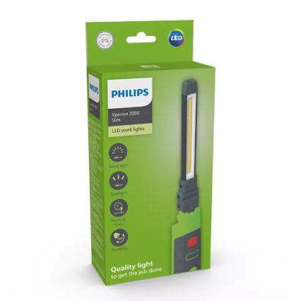 Philips X30SLIMX1 -LED zatemnitvena polnilna svetilka XPERION LED/5W/3,7V 2500mAh