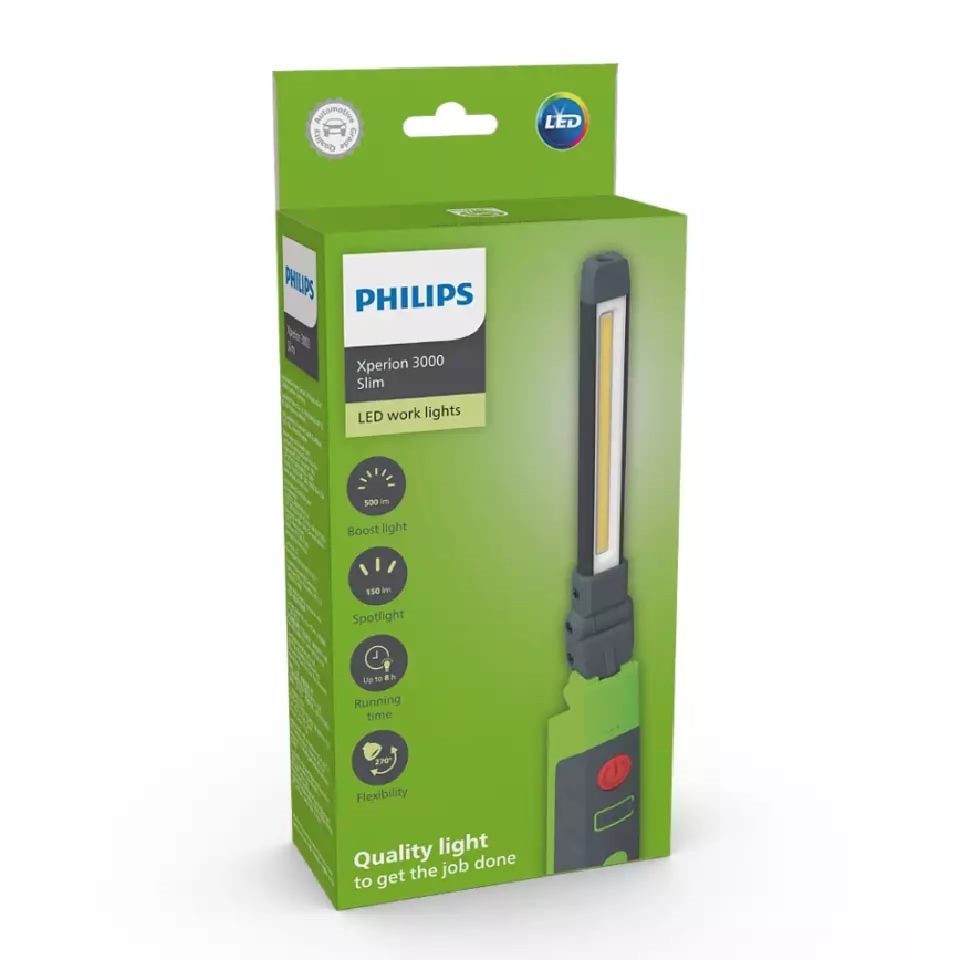 Philips X30SLIMX1 -LED zatemnitvena polnilna svetilka XPERION LED/5W/3,7V 2500mAh