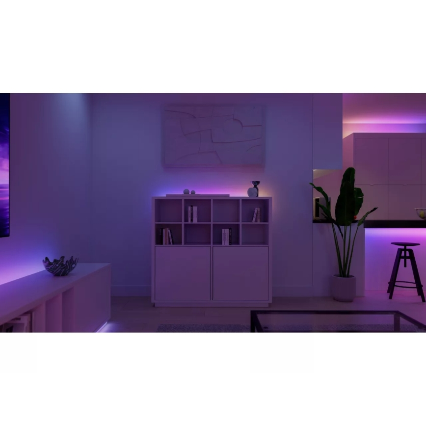 Philips - zatemljiv RGBW LED trak Hue ESSENTIAL bela in barvna osvetlitev 5m LED/19W/230V 2200-6500K