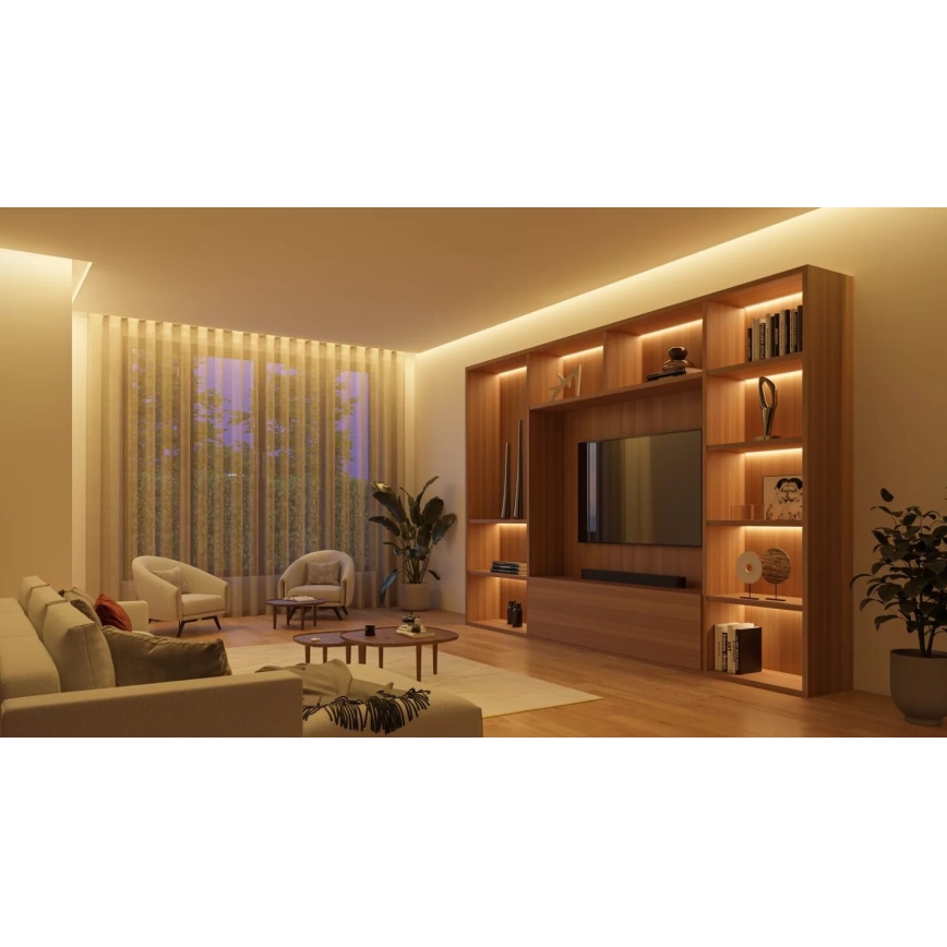 Philips - LED RGBW zatemnljiv trak Hue WHITE AND COLOR AMBIANCE 10m LED/20W/230V 2000-6500K