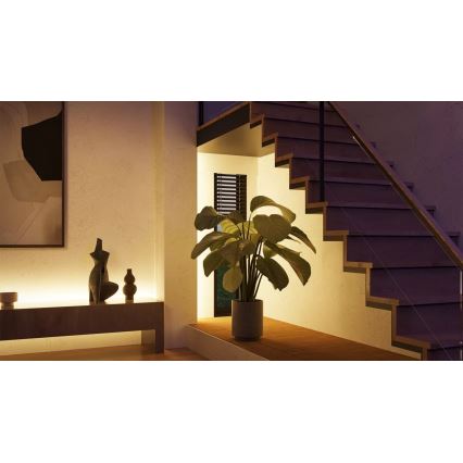 Philips - LED RGBW zatemnljiv trak Hue WHITE AND COLOR AMBIANCE 10m LED/20W/230V 2000-6500K
