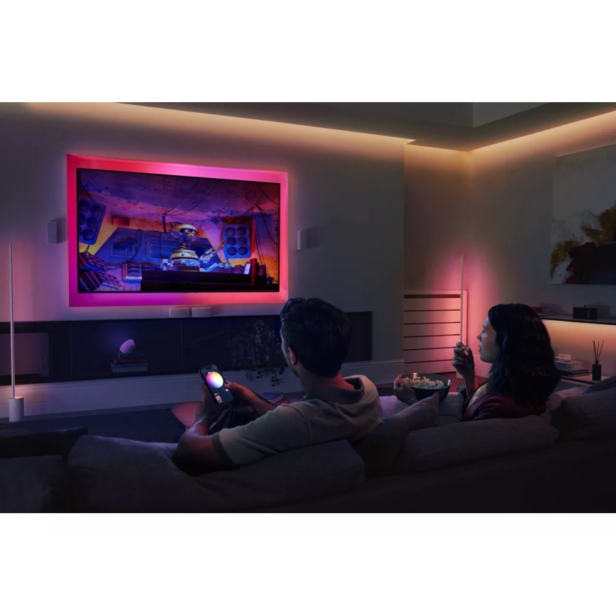Philips - Zatemljiv RGBW LED trak Hue FLUX 3 m LED/12 W/230 V