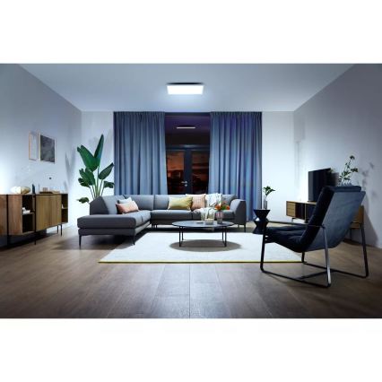 Philips - zatemnjevalno LED stropno svetilo Hue AURELLE LED/39W/230V 2200-6500K 60x60 cm belo
